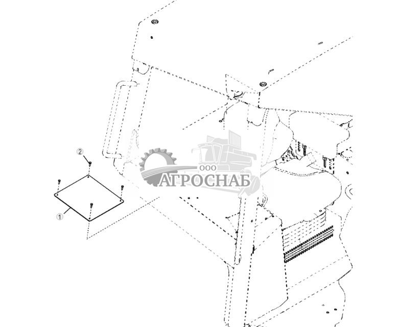 Пластина крышки электрического центра - ST630175 142.jpg